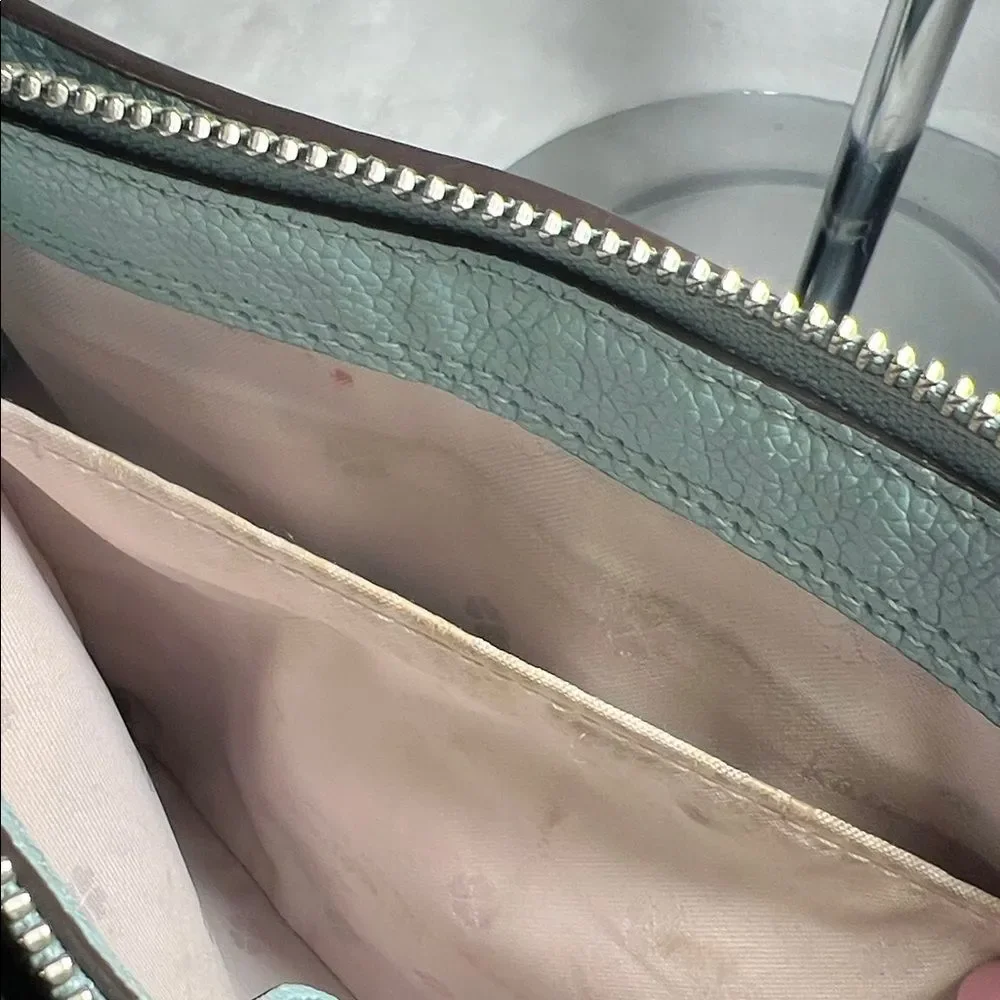 Kate Spade Leather Margaux Med Convertible Crossbody  - Hazy Blue